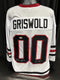 Chevy Chase Signed Blackhawks "Griswold "Jersey (Beckett COA) Christmas Vacation