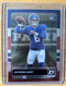 2025 Panini Donruss Optic Jaxson Dart Throwback Rookie RC #2 New York Giants