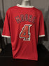 Christian Moore signed Los Angeles Angels Jersey Beckett COA