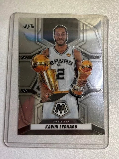 2021-22 Panini Mosaic Basketball FINALS MVP Kawhi Leonnard No. 300