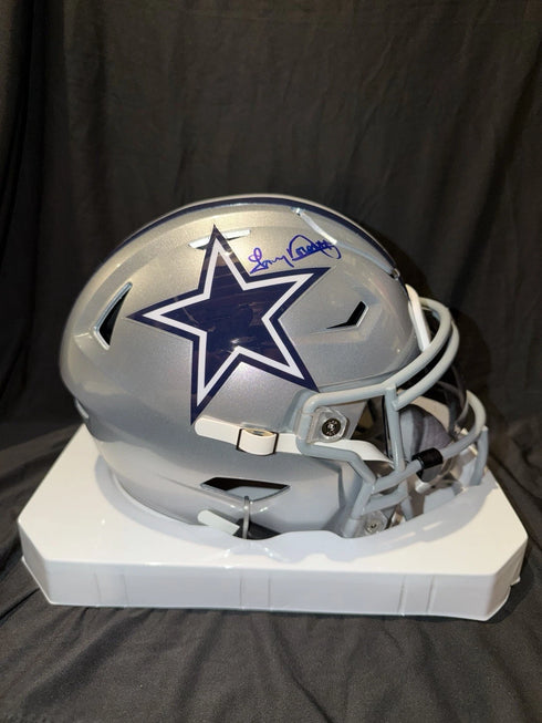 Dallas Cowboys Tony Dorsett Signed Mid Size Helmet With Beckett COA