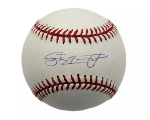 Scott Hairston Signed/Autographed OML Baseball Oakland A's JSA COA