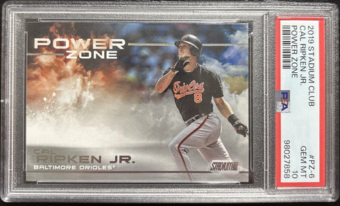 Cal Ripken Jr. - 2019 Topps Stadium Club - Power Zone #PZ-6 PSA 10