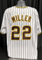 San Diego Padres Mason Miller Signed Custom Jersey Becket COA