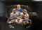 Buffalo Bills Thurman Thomas Jim Kelly Andre Reed Autographed Canvas 24x36