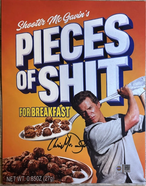 Christopher McDonald Shooter McGavin Signed 11x14 Photo SWAU COA