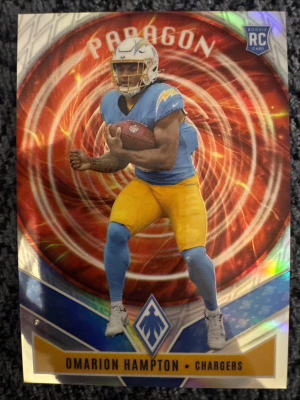 2025 Panini Phoenix - Paragon Omarion Hampton Chargers #9 (RC)