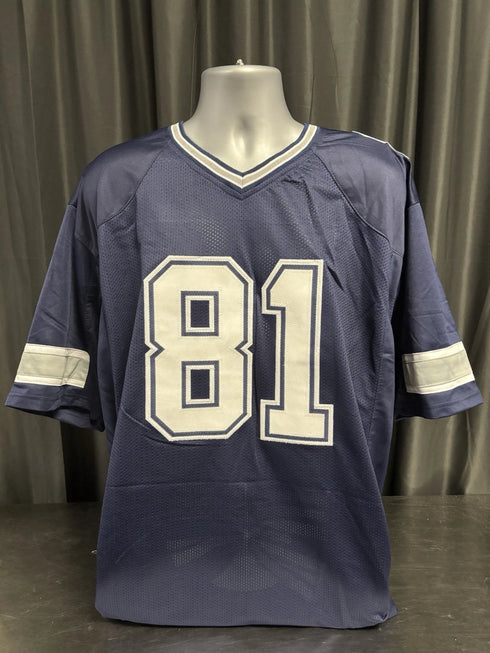 Dallas Cowboys Terrell Owens Signed Stat Custom Jersey Primetime Coa