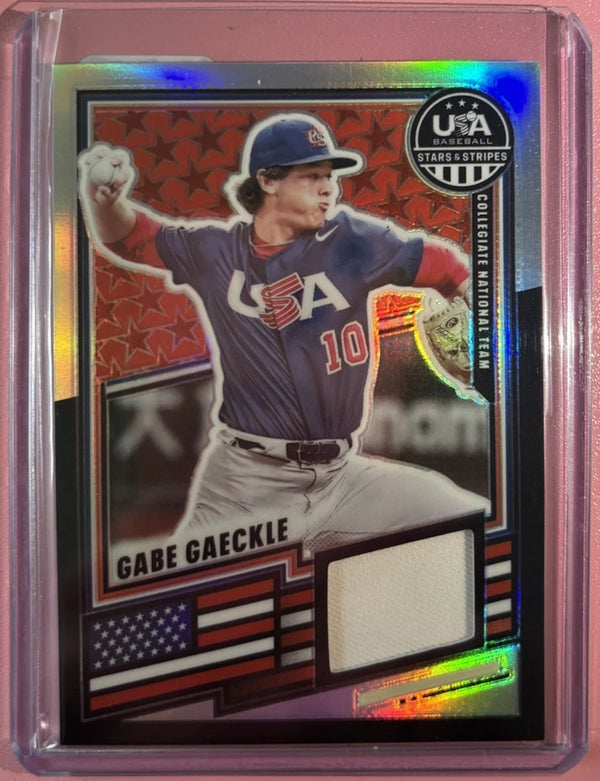 2026 Panini Stars and Stripes Gabe Gaeckle USA- GG Relic