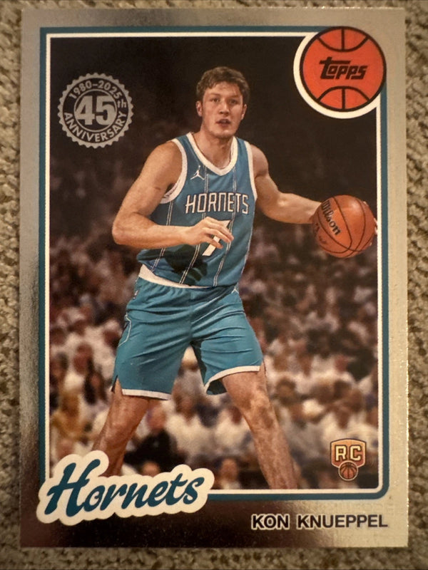 2025 Topps Flagship Basketball 45th Ann Kon Knueppel 80BK-53 RC