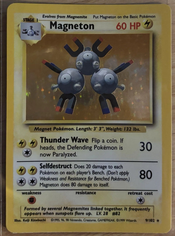 Magneton 009/102 Base Set Holo