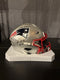 Treveyon Henderson New England Patriots Autographed Midi Helmet SWAU