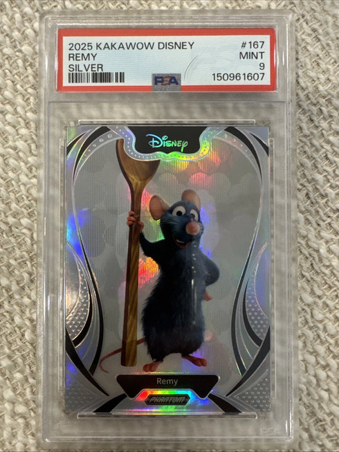 2025 Kakawow Disney Remy Silver #167 PSA 9