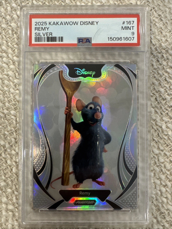 2025 Kakawow Disney Remy Silver #167 PSA 9