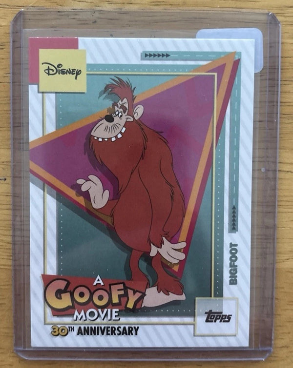 Topps Disney A Goofy Movie 30th Anniversary Bigfoot AGM-7 Trading Card