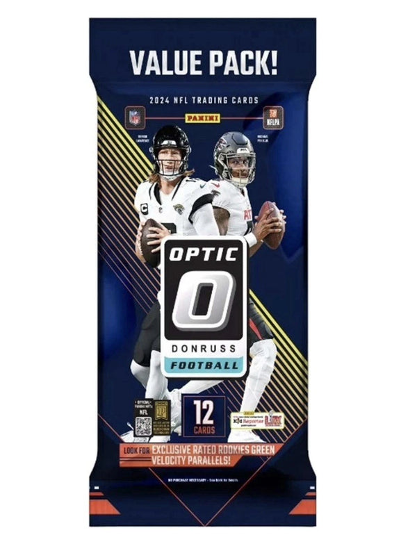 2024 Panini Donruss Optic Football Trading Cards Value Pack