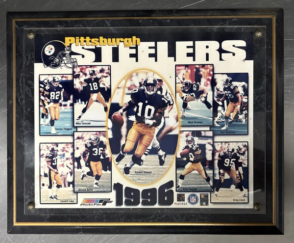 Pittsburgh Steelers 1996 Team Photo Plaque