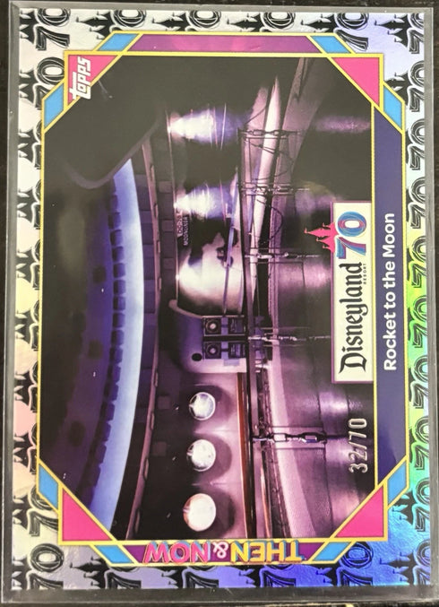 2025 Topps Disneyland 70th Anniversary Rocket To The Moon /70