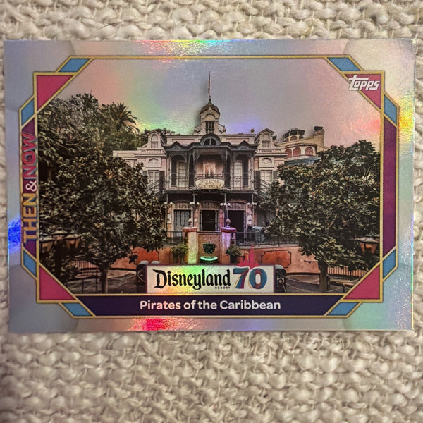 2025-26 Topps Disneyland Resort 70th Pirates of The Caribbean Rainbow Foil #72