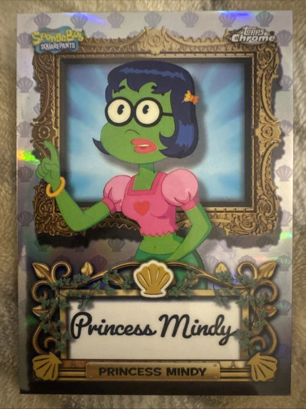 2025 Topps Chrome SpongeBob Princess Mindy #VIP-6 Bikini Bottom VIP