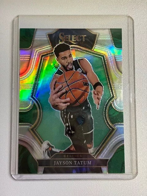 Jayson Tatum 2022-23 Panini Select Silver Prizm #155