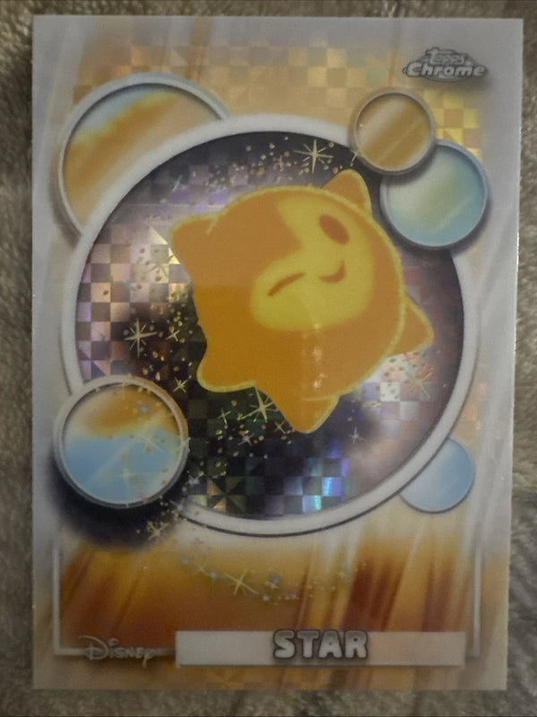 2026 Topps Chrome Disney Star #44 X-Fractor