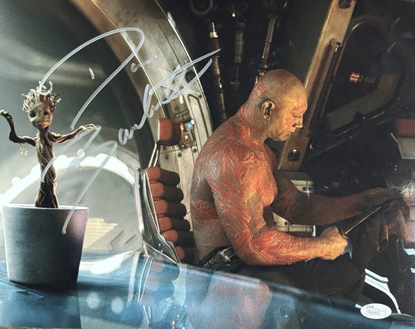Dave Bautista Signed Drax Guardians Of The Galaxy 11x14 JSA