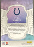 2025 Panini Select - Select Certified Rookies Tyler Warren #8 (RC) Colts