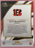 2025 Panini Select Evan McPherson Red Shock Prizm Club Level #259 Bengals