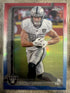Topps Chrome 2025 Brock Bowers #178 Red,White,Blue Las Vegas Raiders Rookie NFL