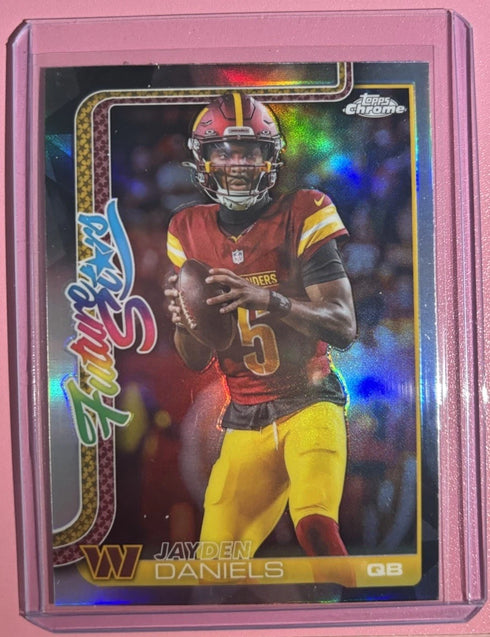 2025 Topps Chrome - Future Stars Jayden Daniels #FS-14