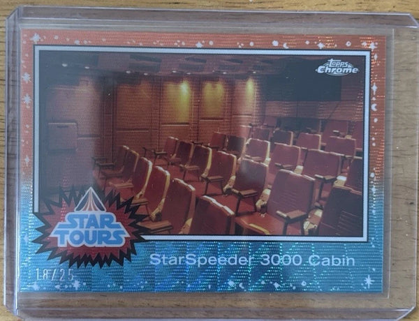 2025 Topps Disneyland 70th Anniversary StarSpeeder 3000 Cabin /25
