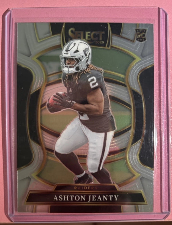 2025 Panini Select Ashton Jeanty #4 Rookie Concourse Raiders Football Card