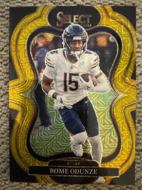 2025 Select Rome Odunze Gold /10 #374