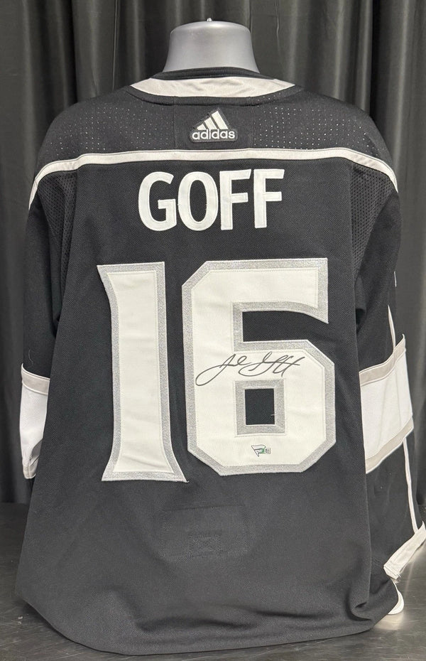 LA Rams Jared Goff Signed LA Kings Authentic Jersey Fanatics COA