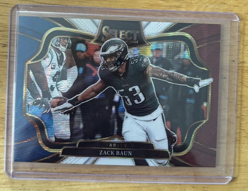 2025 Panini Select - Field Level Zack Baun #491 RWB Prizm