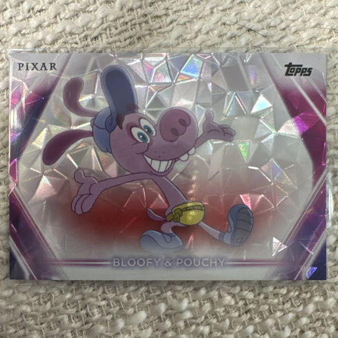 2026 Topps Disney Bloofy & Pouchy Cracked Ice #172 Diamante Pixar Inside Out