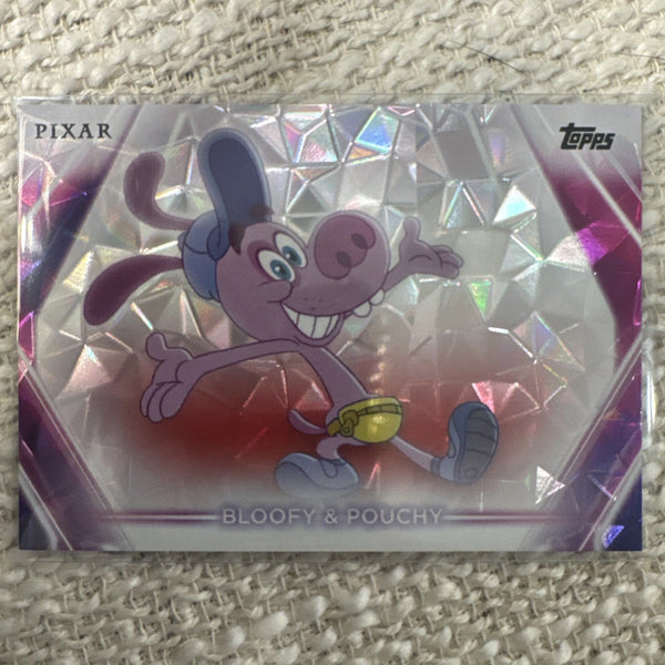 2026 Topps Disney Bloofy & Pouchy Cracked Ice #172 Diamante Pixar Inside Out