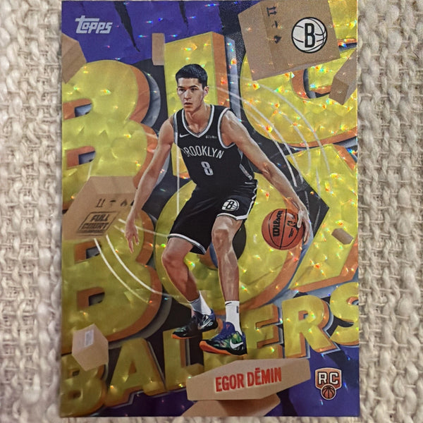2025-26 Topps Egor Demin Big Box Ballers #BB-8 (RC)