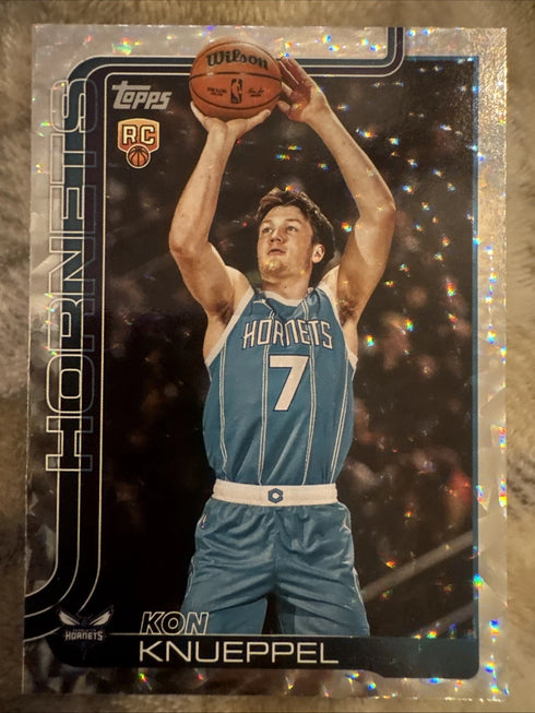 2025-26 Topps - Kon Knueppel #204 Crackleboard Foil (RC)