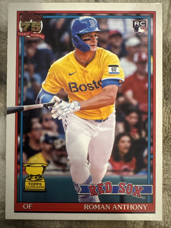 2026 Topps Series 1 - 1991 Topps Baseball Roman Anthony #T91-71 (RC)