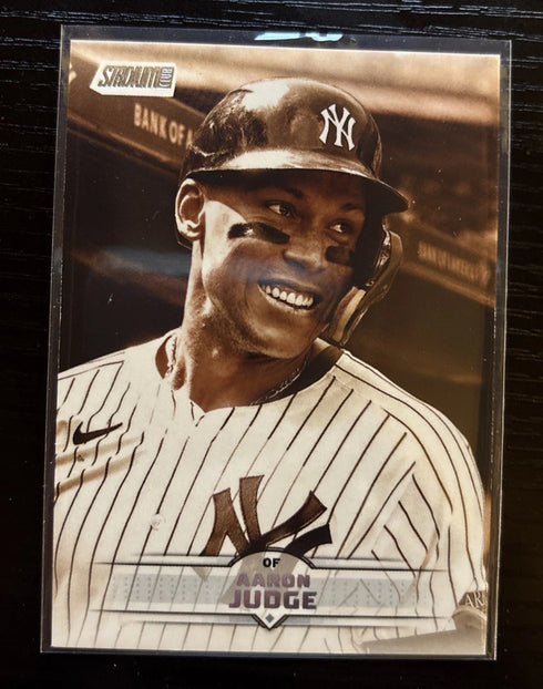 2025 Topps Stadium Club - Aaron Judge #139 Sepia