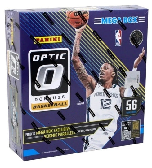 Factory Sealed Mega Box 2024-25 Donruss Optic NBA Basketball Cards