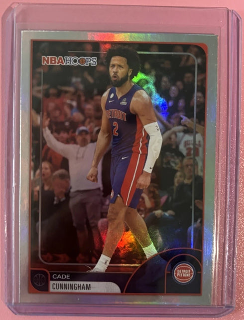 2026 Topps NBA Hoops Cade Cunningham Rainbow Foil #81 Detroit Pistons