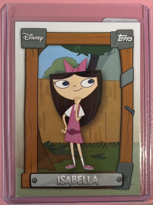 2026 Topps Disney Neon Phineas and Ferb #P&F-6 Isabella