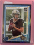 2025 Panini Donruss Optic - Rated Rookie Tyler Shough #223 Purple Shock Prizm