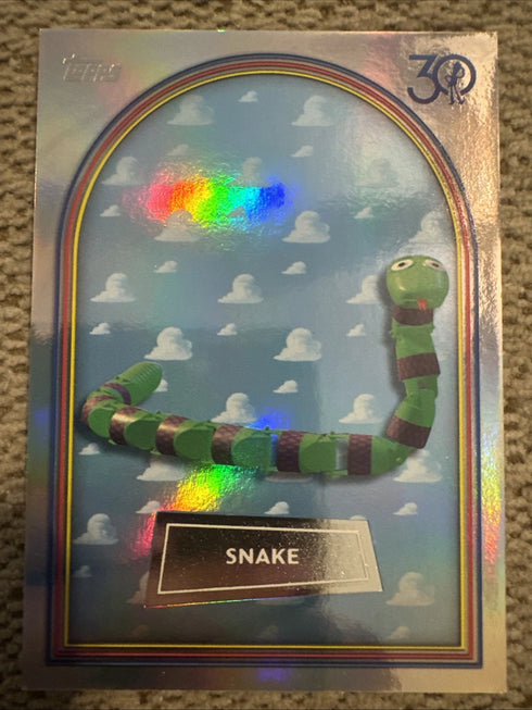 Topps 2025 Disney Pixar Toy Story 30 Years & Beyond Snake #12 Hologram