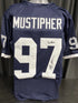 Penn State Nittany Lions PJ Mustipher Signed Blue Jersey We Are Inscr JSA