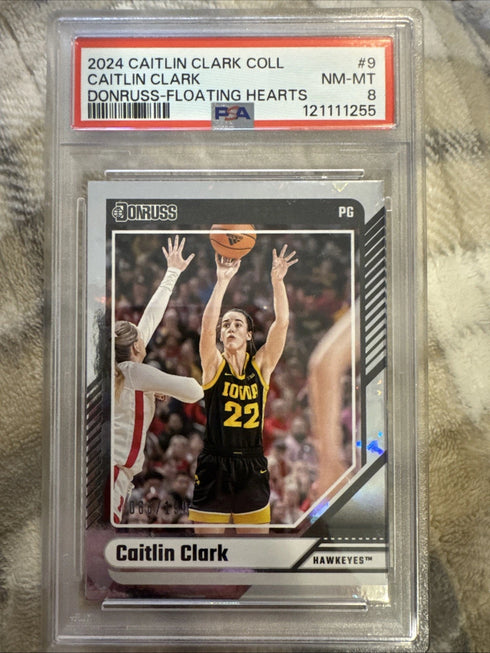2024 Panini Caitlin Clark Collection - Base Donruss Caitlin Clark #9 /199
