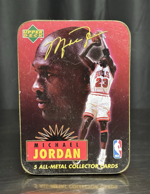 Michael Jordan 1996 Upper Deck Chicago Bulls 5 Card Metal Set